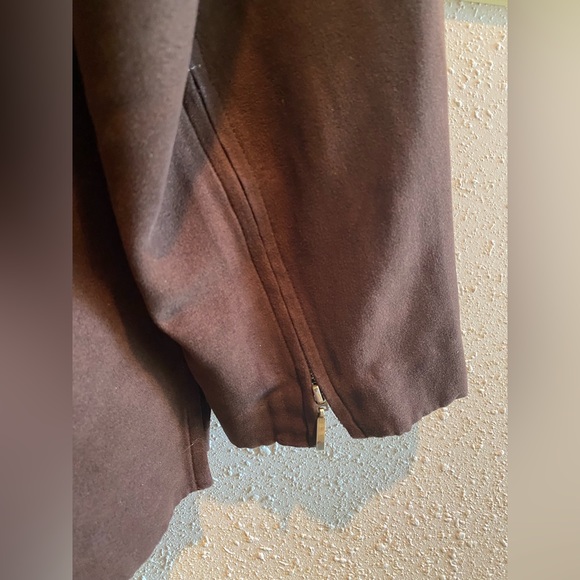 Relativity Brown Suede-like Jacket 2X - Picture 5 of 5